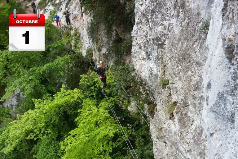 Vía ferrata La Hermida