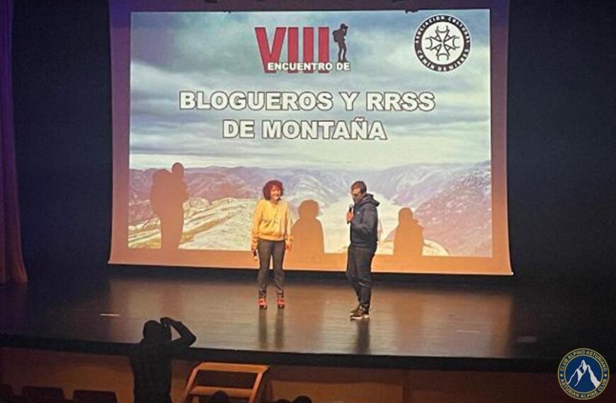 Héctor Fernández encuentros de Blogueros y RR. SS. de Montaña de Mieres