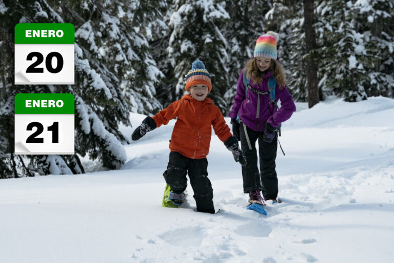 Taller de raquetas de nieve