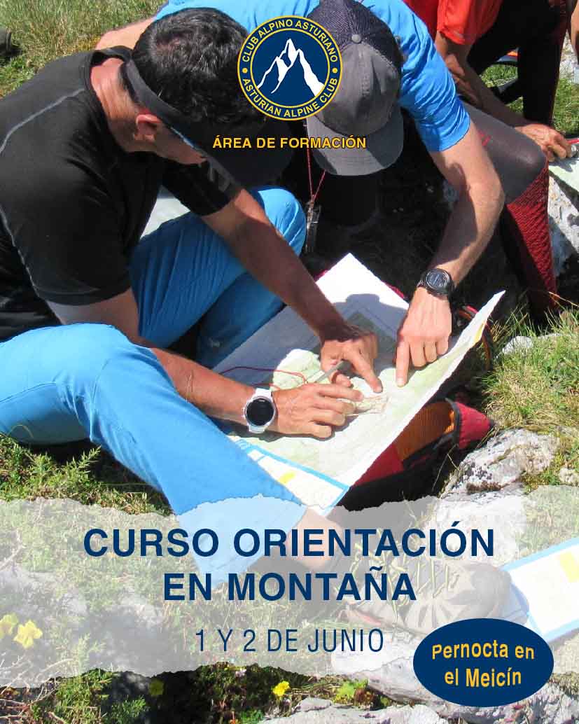 Curso orientacin en montaa Asturias