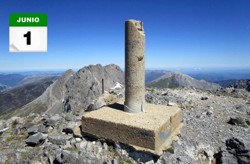 Peña Ubiña desde Casa Mieres montaña con niños Asturias trekking Ubiñas Babia