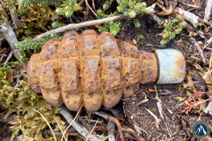 Encontrada granada Guerra Civil en San Isidro